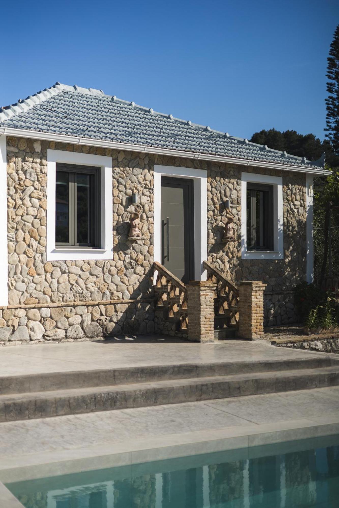 Binios Villa - Private Pool, Walking Distance From The Beach Василікос Екстер'єр фото