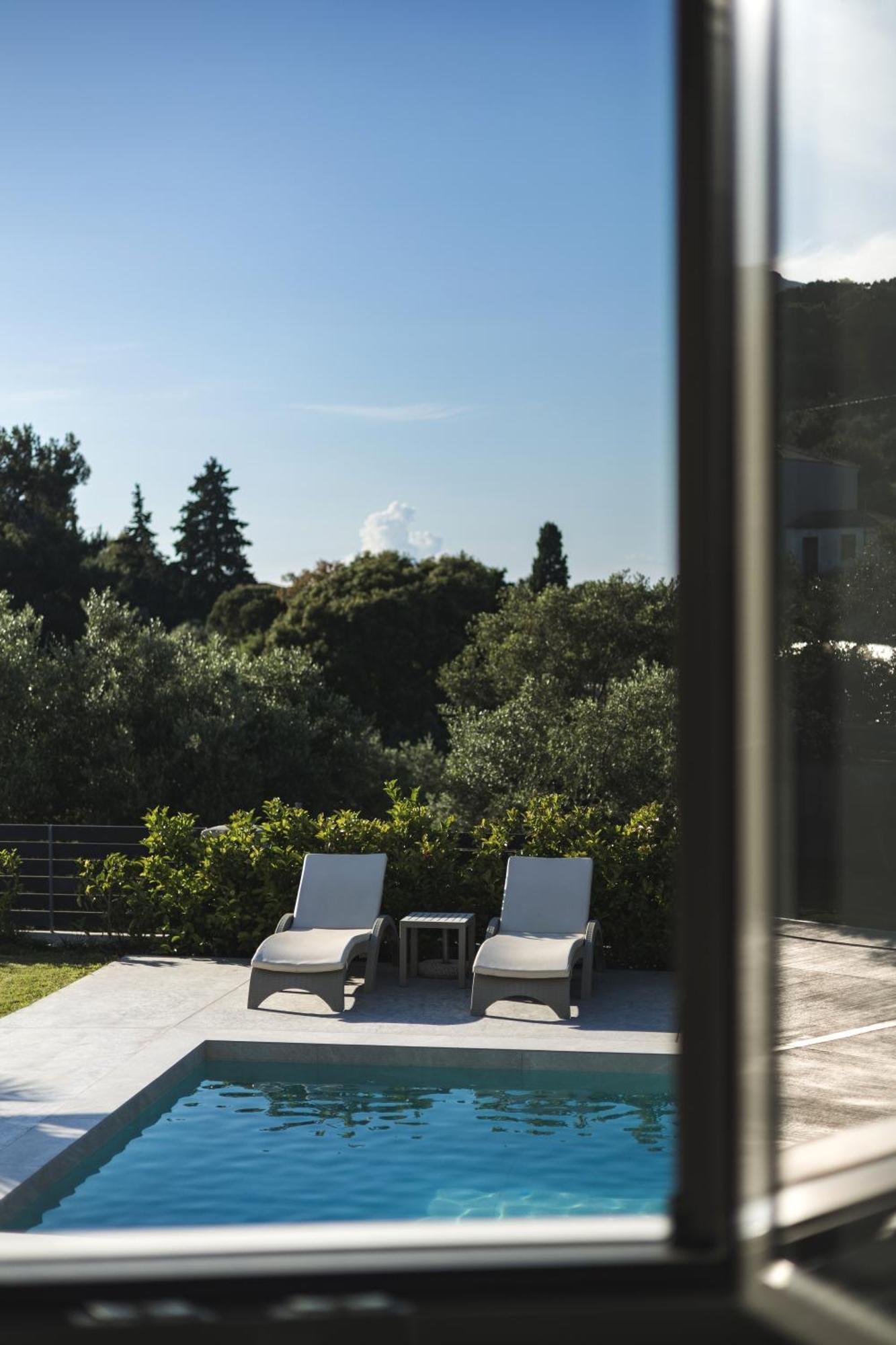 Binios Villa - Private Pool, Walking Distance From The Beach Василікос Екстер'єр фото