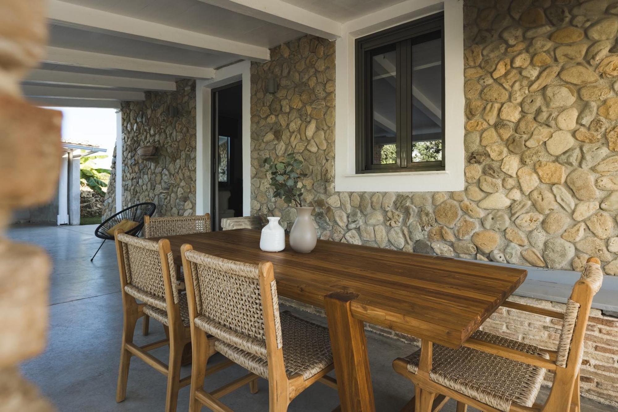 Binios Villa - Private Pool, Walking Distance From The Beach Василікос Екстер'єр фото