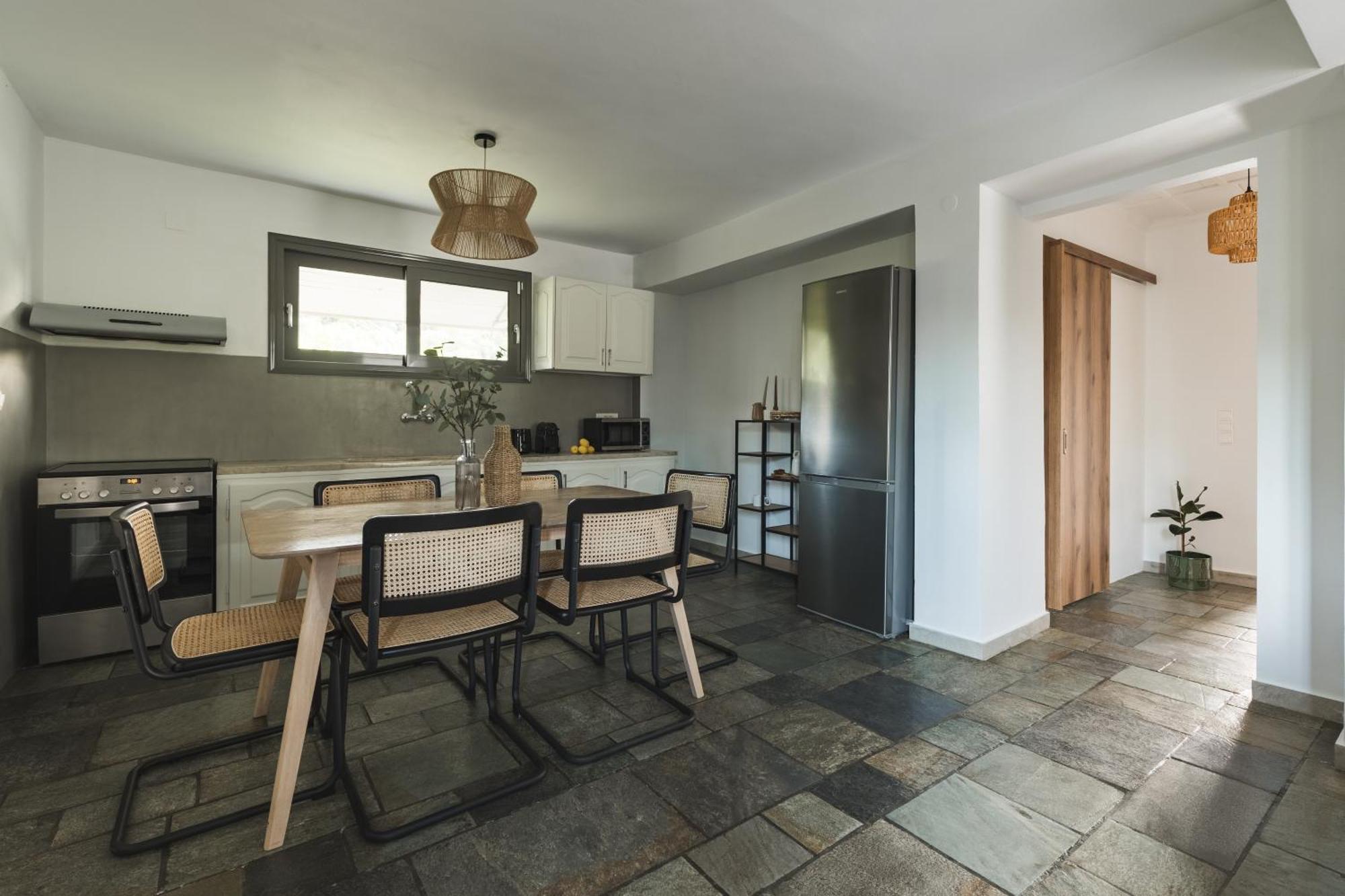Binios Villa - Private Pool, Walking Distance From The Beach Василікос Екстер'єр фото