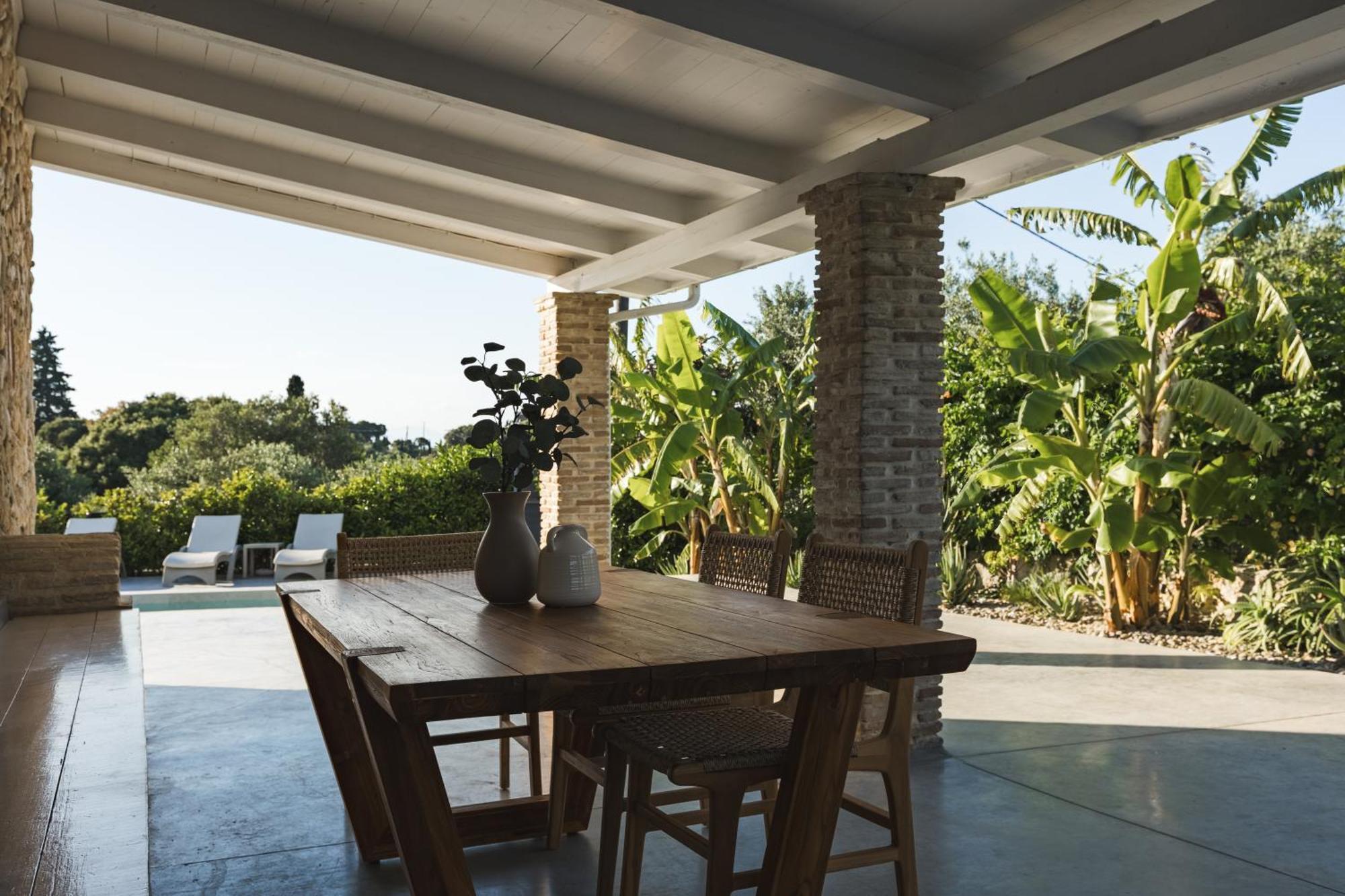 Binios Villa - Private Pool, Walking Distance From The Beach Василікос Екстер'єр фото